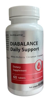 Diabalance Daily Support — tablety, 60 ks v lahvičce
