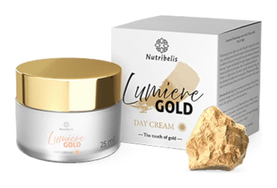 Lumiere Gold — denní pleťový krém v kelímku
